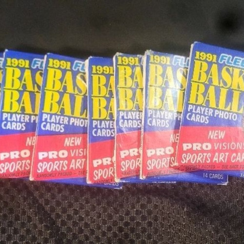 1991-92 Fleer Basketball Unopened Wax Packs $20 EACH